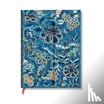 Paperblanks - Blue Willow (Celebrate Hanfu) Ultra Unlined Hardcover Journal (Wrap Closure)