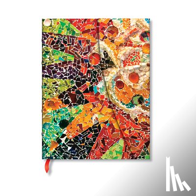 Paperblanks - Gaudi’s Sun (Gaudi’s Mosaics) Ultra Address Book (Wrap Closure)