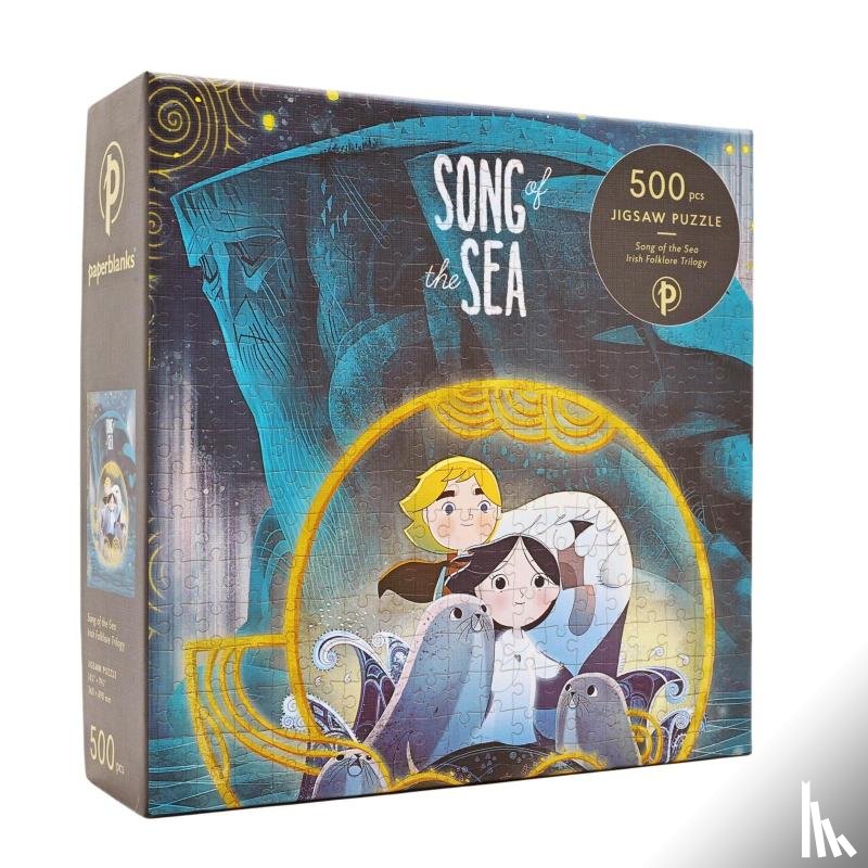 Paperblanks - Song of the Sea 500 Piece Jigsaw Puzzle, Cartoon Saloon Collection by Paperblanks (Irish Folklore Trilogy)