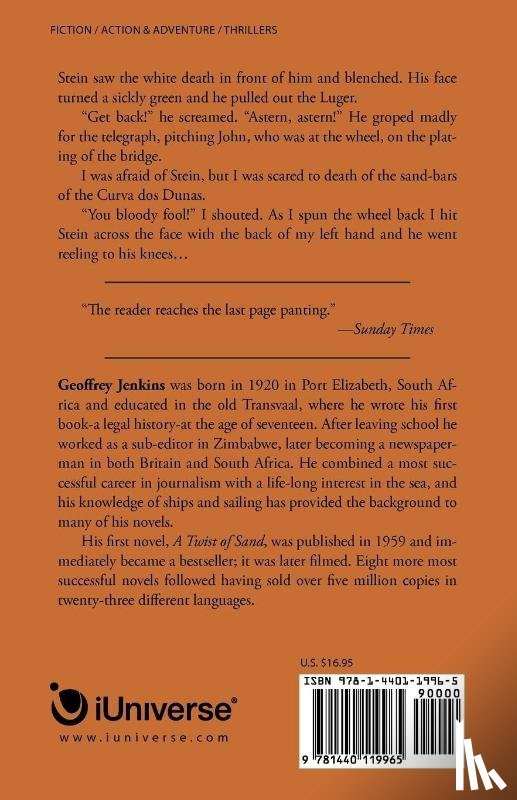 Jenkins, Geoffrey - A Twist of Sand
