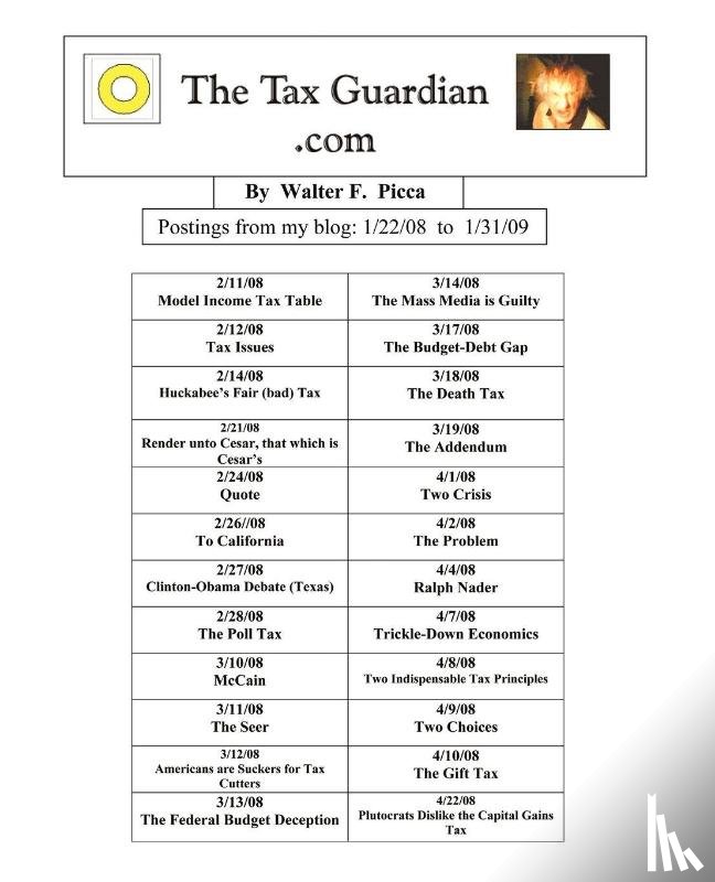 Picca, Walter F - The Tax Guardian.com