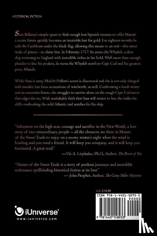 Elizabeth Moisan, Moisan - Master of the Sweet Trade