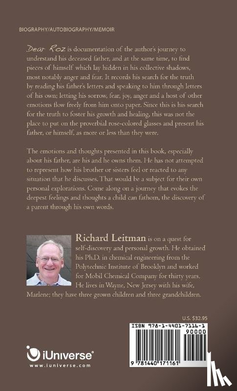 Leitman, Richard - Dear Roz