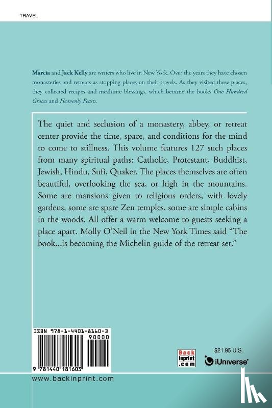 Jack and Marcia Kelly - Sanctuaries, The Complete United States