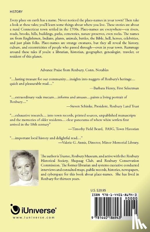 Green, Jeannine - Roxbury Place-Name Stories