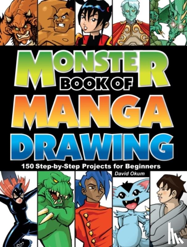 Okum, David - Monster Book of Manga Drawing