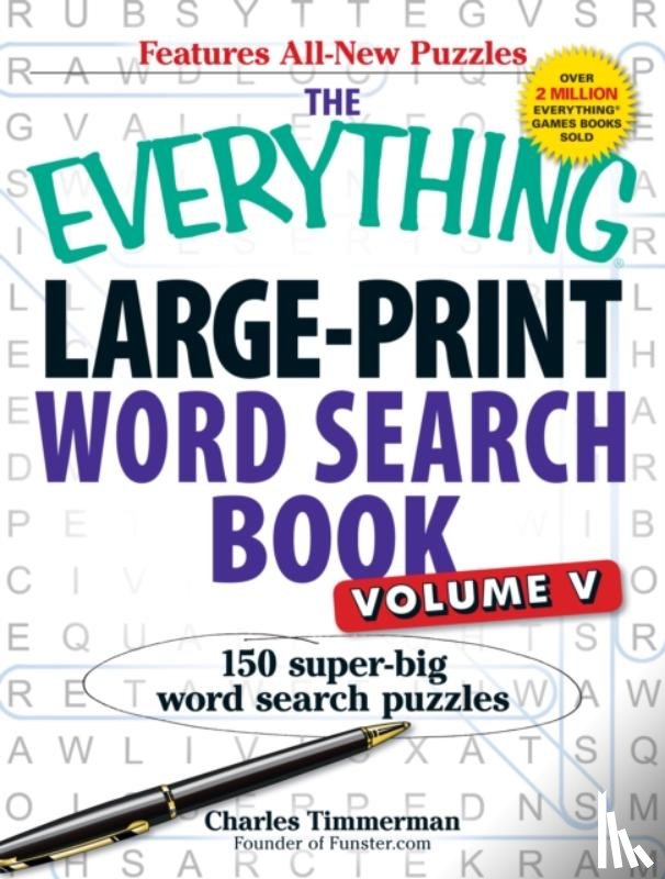 Charles Timmerman - The Everything Large-Print Word Search Book, Volume V