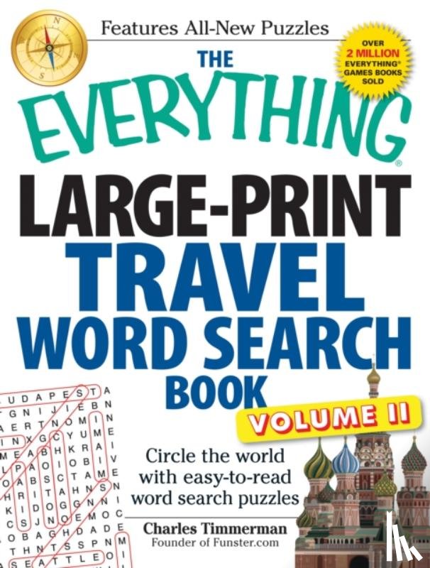 Timmerman, Charles - The Everything Large-Print Travel Word Search Book, Volume II