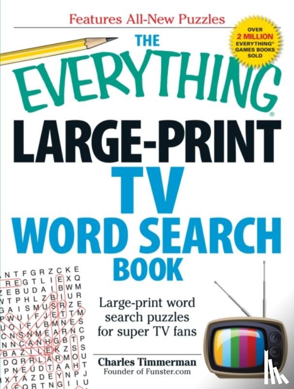 Timmerman, Charles - The Everything Large-Print TV Word Search Book