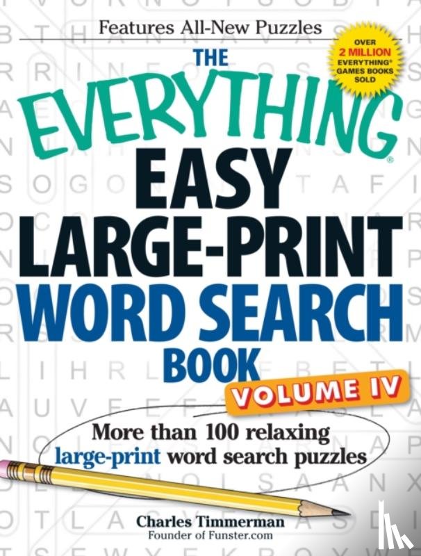 Charles Timmerman - The Everything Easy Large-Print Word Search Book, Volume IV