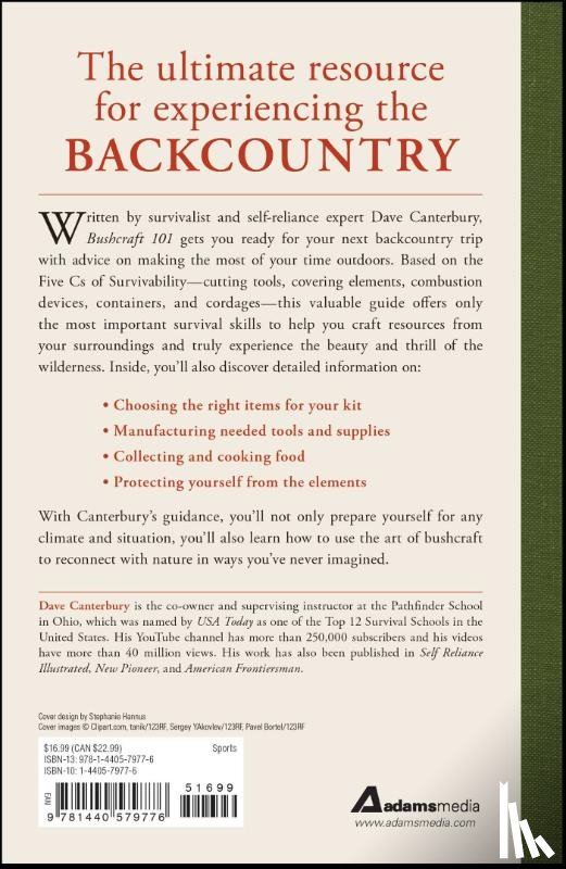 Canterbury, Dave - Bushcraft 101
