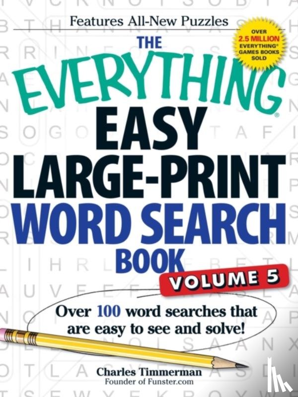 Charles Timmerman - The Everything Easy Large-Print Word Search Book, Volume 5