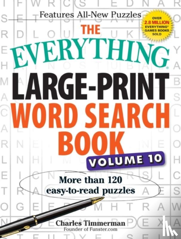 Charles Timmerman - The Everything Large-Print Word Search Book, Volume 10