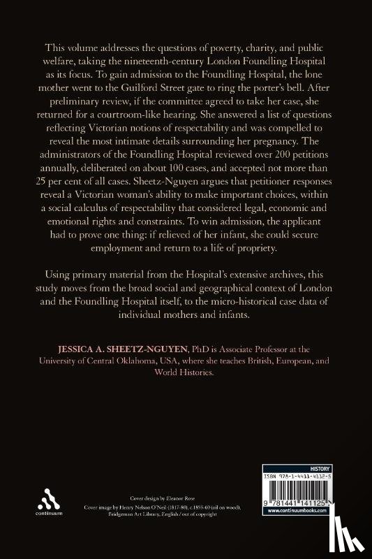 Sheetz-Nguyen, Dr Jessica A. - Victorian Women, Unwed Mothers and the London Foundling Hospital