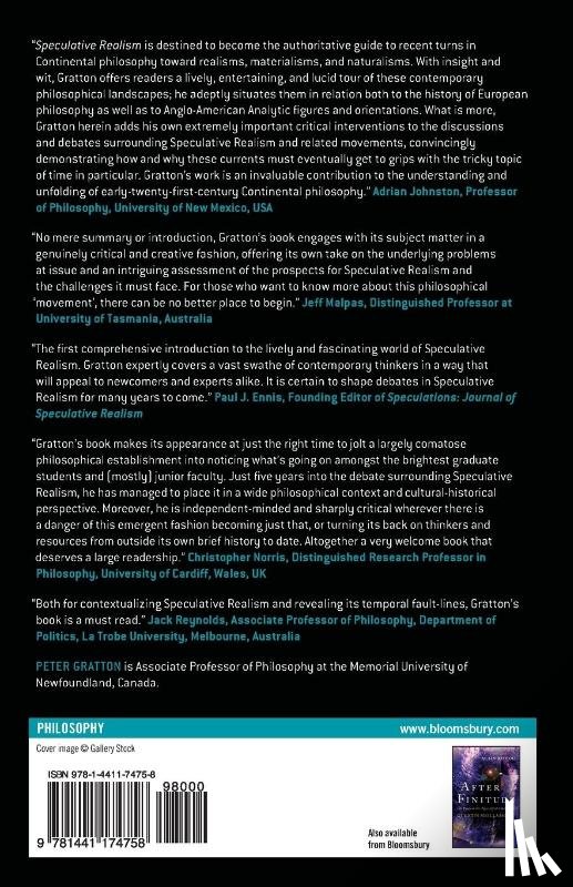 Gratton, Dr Peter (Memorial University of Newfoundland - Speculative Realism