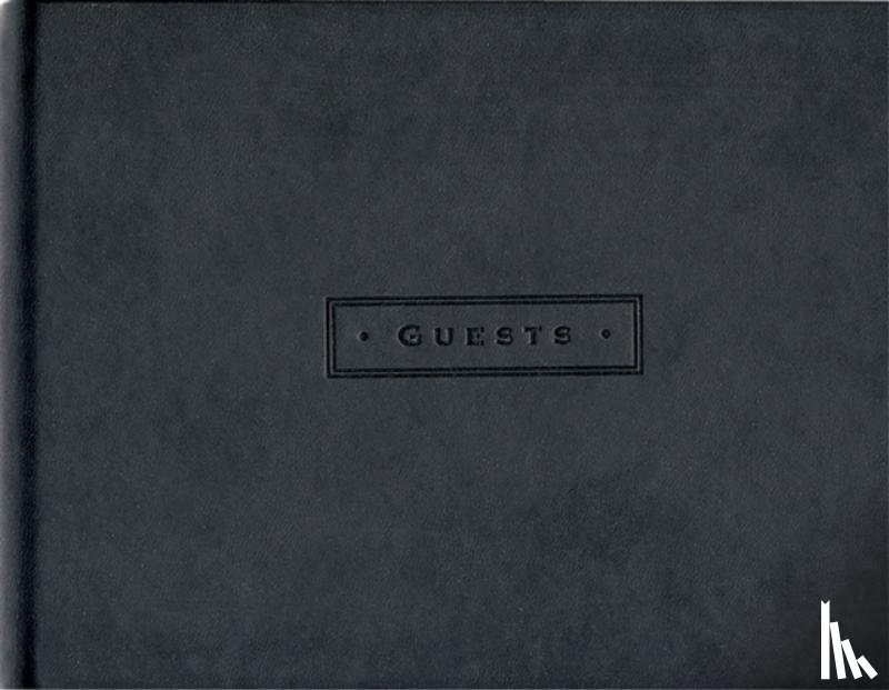 Peter Pauper Press, Inc - GUEST BK-CLASSIC-BLK