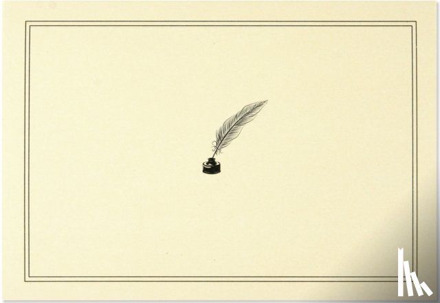 Peter Pauper Press, Inc - Note Card Quill Pen & Ink