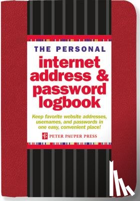 Peter Pauper Press, Inc - Internet Log Bk Red