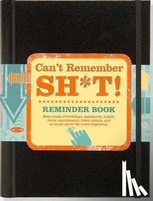 Peter Pauper Press, Inc - Can't Remember Sh*t Reminder Jrnl