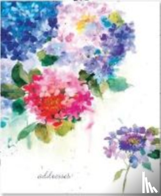 Peter Pauper Press, Inc - Lg Addr Bk Hydrangeas