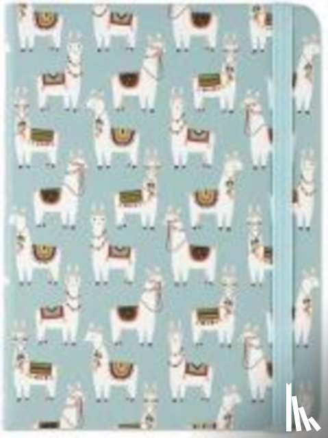 Peter Pauper Press, Inc - Jrnl Mid Llamas (Blue)