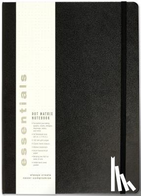 Peter Pauper Press, Inc - Essentials A4 Dot Matrix Notebook