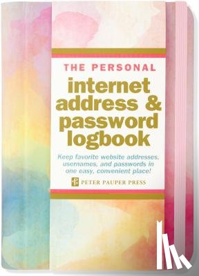 Peter Pauper Press, Inc - Internet Log Bk Watercolor Sunset