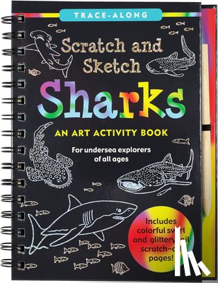 Peter Pauper Press, Inc - Scratch & Sketch(tm) Sharks (Trace Along)