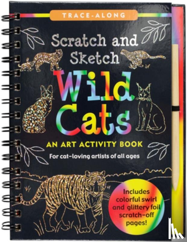 Peter Pauper Press, Inc - Scratch & Sketch(tm) Wild Cats (Trace Along)