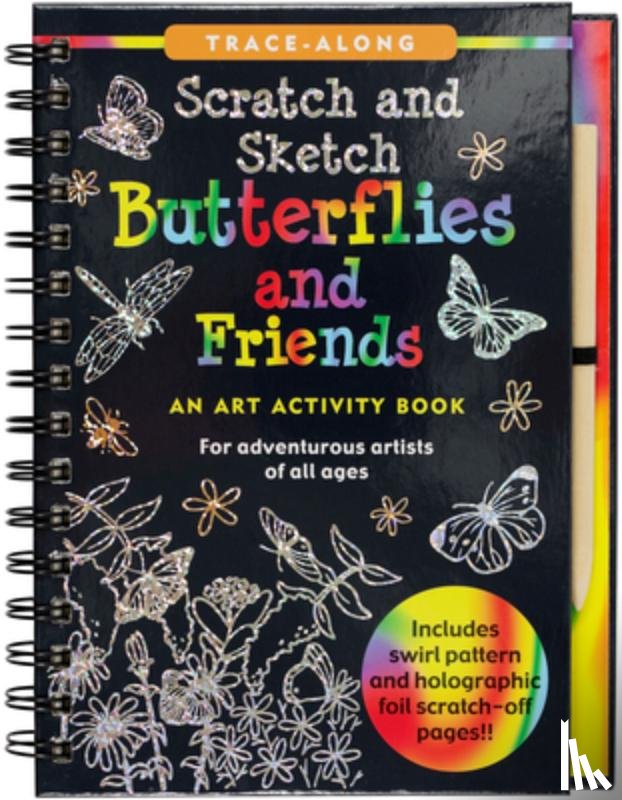 Peter Pauper Press, Inc - Scratch & Sketch(tm) Butterflies & Friends (Trace Along)