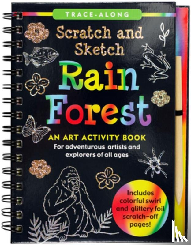 Peter Pauper Press, Inc - Scratch & Sketch(tm) Rain Forest (Trace Along)