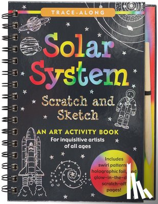 Peter Pauper Press, Inc - Scratch & Sketch(tm) Solar System (Trace Along)