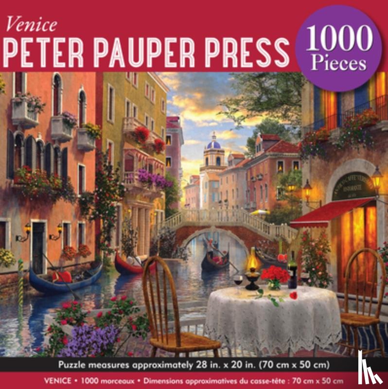 Peter Pauper Press, Inc - Venice Jigsaw Puzzle