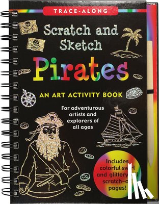 Peter Pauper Press Inc - Scratch & Sketch Pirates (Trace Along)