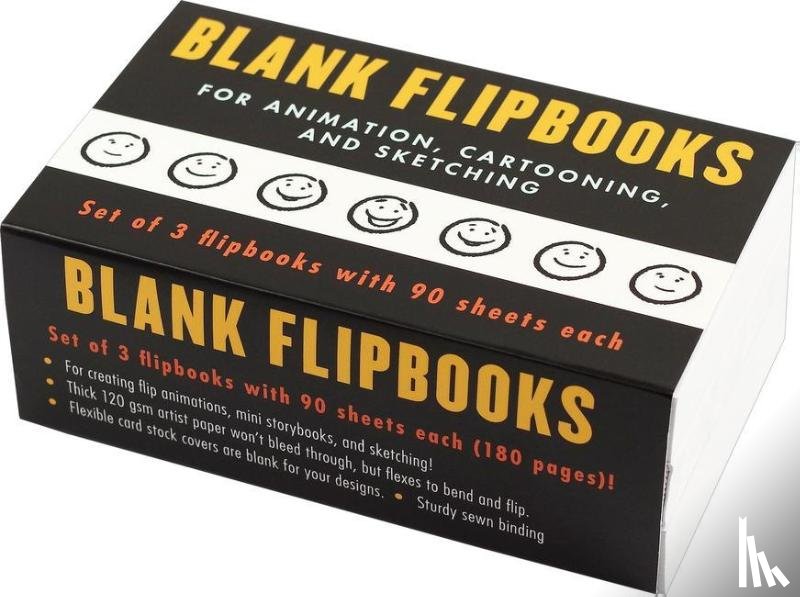  - BLANK FLIPBOOKS (3-PACK)