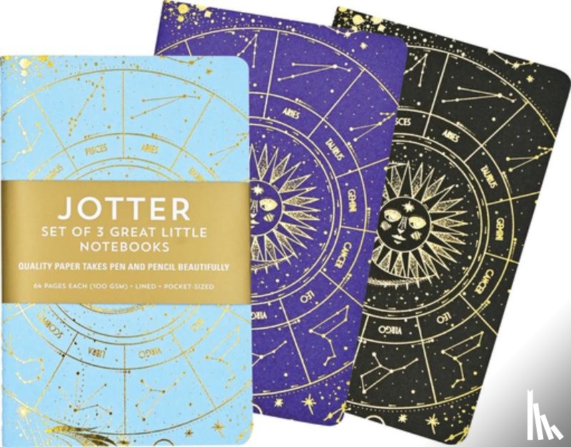 Peter Pauper Press - Celestial Jotter Notebooks (3 Pack)