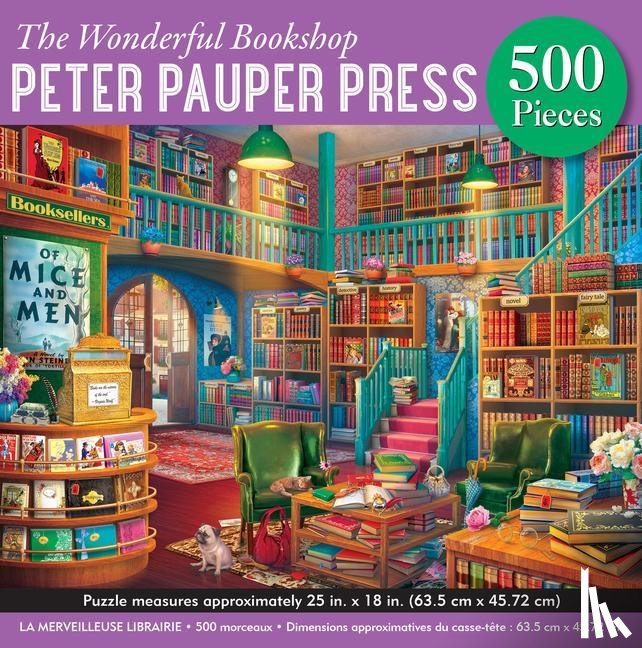  - WONDERFUL BOOKSHOP 500-PIECE P