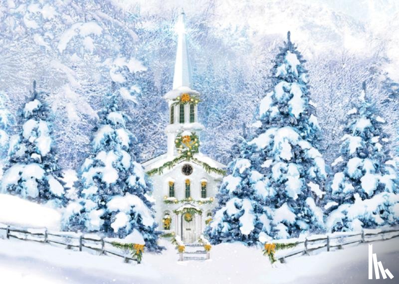 Peter Pauper Press Inc - Winter Sanctuary Deluxe Boxed Holiday Cards (20 Cards, 21 Self-Sealing Envelopes)