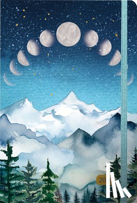  - 2026 Moonlit Mountains Weekly Planner (16 Months, Sept 2025 to Dec 2026)