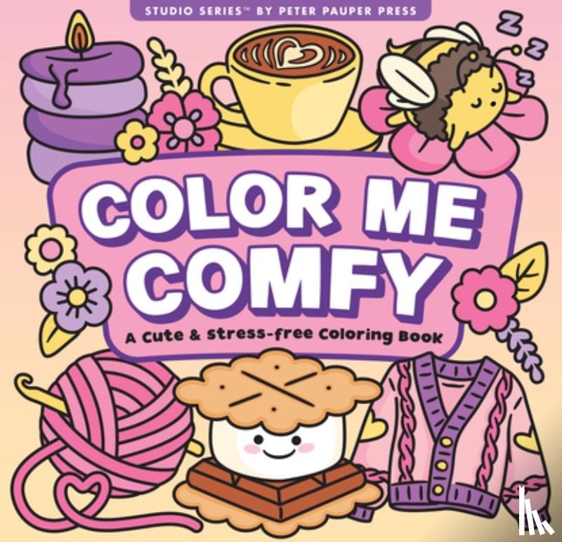  - Color Me Comfy Adult Coloring Book (31 One-Sided Designs on Thick Paper)