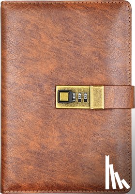  - Brown Artisan Locking Journal (Diary, Notebook)
