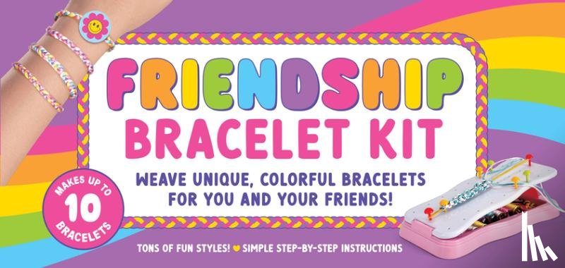  - Friendship Bracelet Kit - Includes Everything You Need and a Step-By-Step Illustrated Guide for Awesome Results