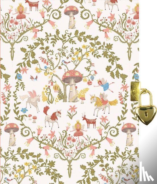 Peter Pauper Press Inc - Enchanted Forest Locking Journal (Diary with Lock)