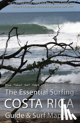Surf Maps, Blue Planet - The Essential Surfing COSTA RICA Guide & Surf Map Set