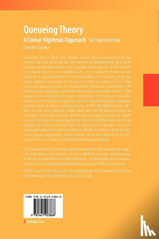 Lester Lipsky - Queueing Theory
