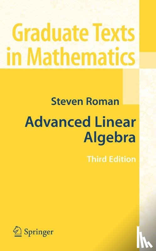 Roman, Steven - Advanced Linear Algebra