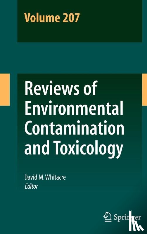 David M. Whitacre - Reviews of Environmental Contamination and Toxicology Volume 207