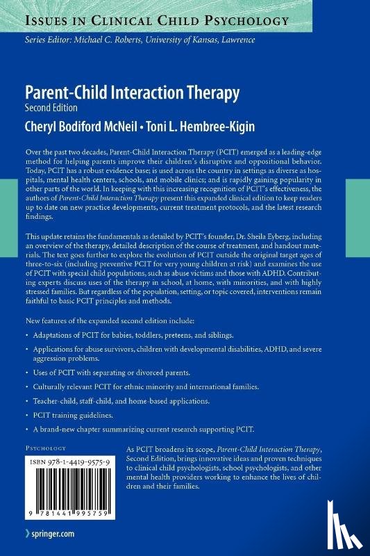 McNeil, Cheryl Bodiford, Hembree-Kigin, Toni L. - Parent-Child Interaction Therapy