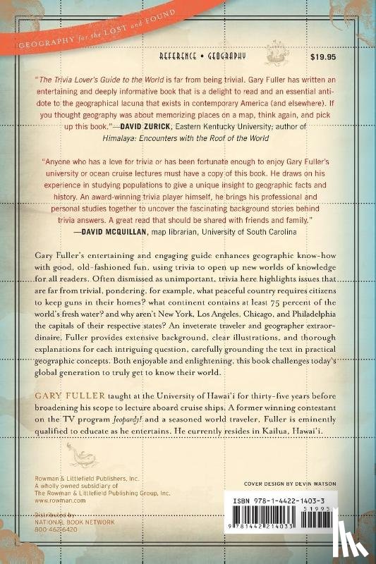 Fuller, Gary - The Trivia Lover's Guide to the World