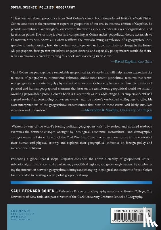 Cohen, Saul Bernard - Geopolitics